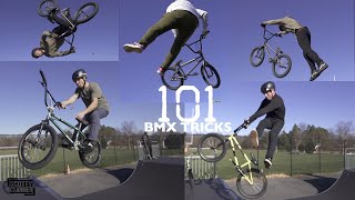 101 Different BMX Tricks From Easy To Hard!