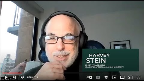 Simon Lecture with Dr. Harvey Stein for the Actuarial Science Program at Michigan State University