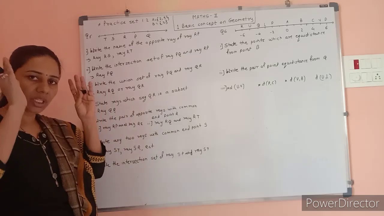 9th maths 2 basic concepts in geometry practice set 1.2 Q (5and 6 ...