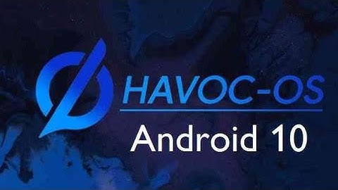 How to install Havoc os 3.3 Android 10 on REDMI NOTE 3 (kenzo)