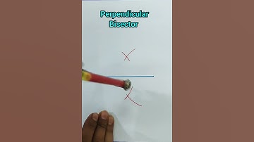 Perpendicular bisector // Geometry //