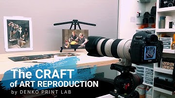 Artwork Reproduction with CANON PRO-2000