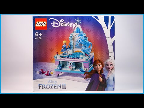 UNBOXING LEGO 41168 Disney Frozen II Elsa&#39;s Jewelry Box Speed Build