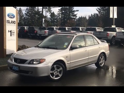 2003-mazda-protege-w/-moonroof,-spoiler,-remote-keyless-entry-review|-island-ford
