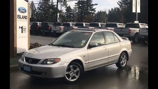 2003 Mazda Protege W/ Moonroof, Spoiler, Remote Keyless Entry Review| Island Ford