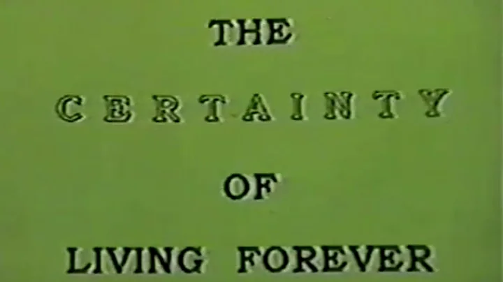 George W. Meek - "The Certainty of Living Forever"
