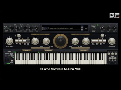 M-Tron MkII - Old Time Demo.