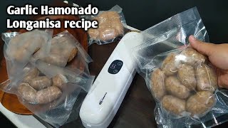 Garlic Hamonado Longanisa Madiskarteng Nanay by mhelchoice