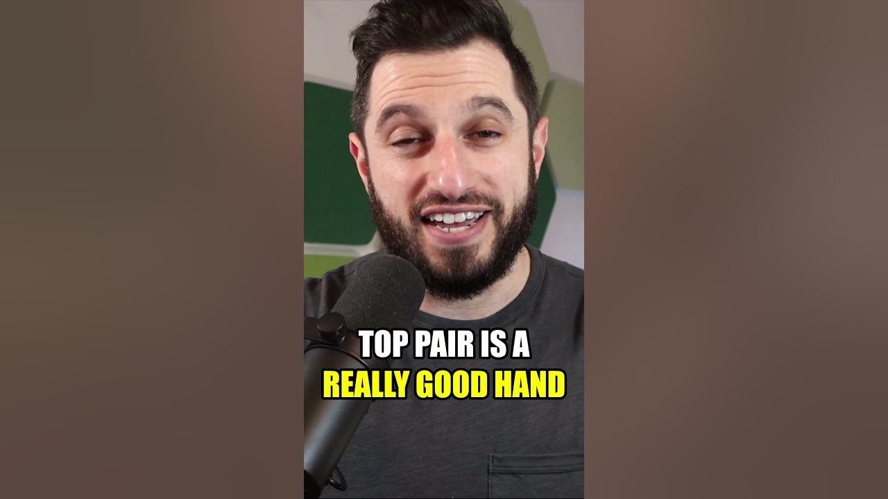 How to Play Top Pair in Poker Using Stack To Pot Ratio (SPR) YouTube