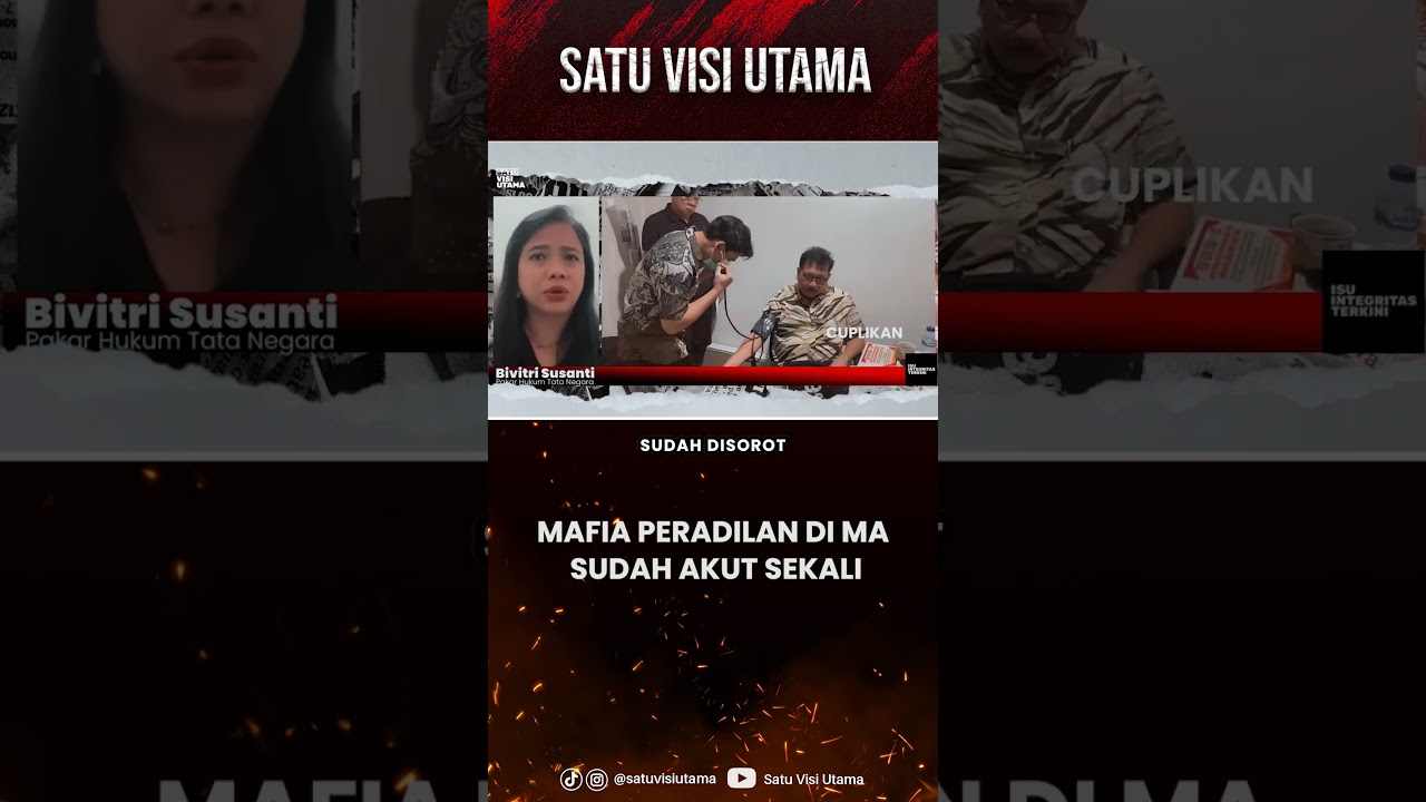 Mafia Peradilan di MA Sudah Akut Sekali 