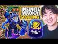 I Put The BUFFED Steadfast Heart Augment AND A Cosmic Hex On Maokai... He Had INSANE HP?!
