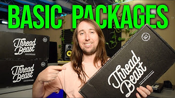 Unboxing 3 ThreadBeast Basic Packages! ThreadBeast Review #threadbeast