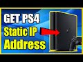 How to Setup a STATIC IP ADDRESS on PS4 for improved internet connection (Fast Method!)