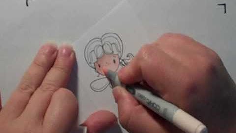 Copic Coloring Tutorial Part 1