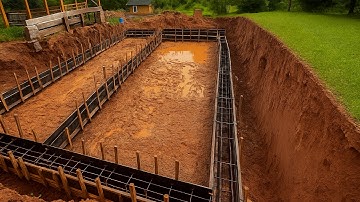 Hoe we een kelderfundering van begin tot eind bouwden | Stapsgewijze handleiding