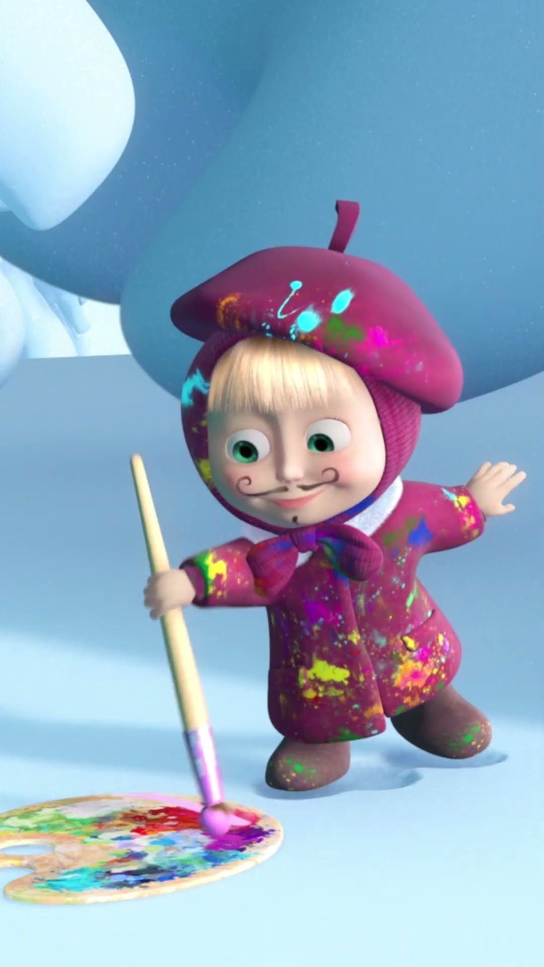 الخيال هو علم معقد ??️ mashabeararabic #shorts #arabic #mashaandthebear# #ماشاوالدب #مضحك #كرتون