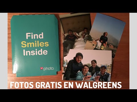 GRATIS 10 fotos de tamaño 4x6 gracias a Walgreens paso a paso