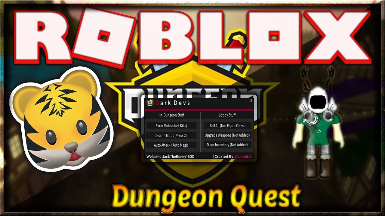 New Roblox Hack Script Dungeon Quest Disarm Mobs