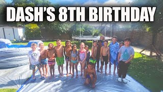 DASH TURNS 8! | DASH'S 8TH BIRTHDAY PARTY!