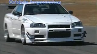 Amuse Supra vs MiNE's R34 GT-R Time Attack