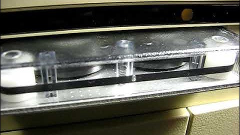 QIC-80 Tape Drive Recording Data