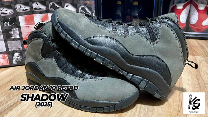 Air Jordan 10 Retro Shadow 2025 Full Review and Unboxing