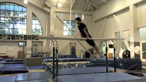 Back Uprise to Support on Parallel Bars