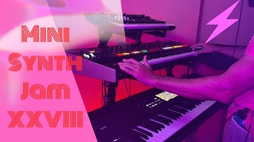 Mini Synth Jam XXVIII - Dawless Performance | Ambient Improvisation 
