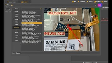 Samsung A01 SM A015F Frp Done Test Point With Unlock Tool