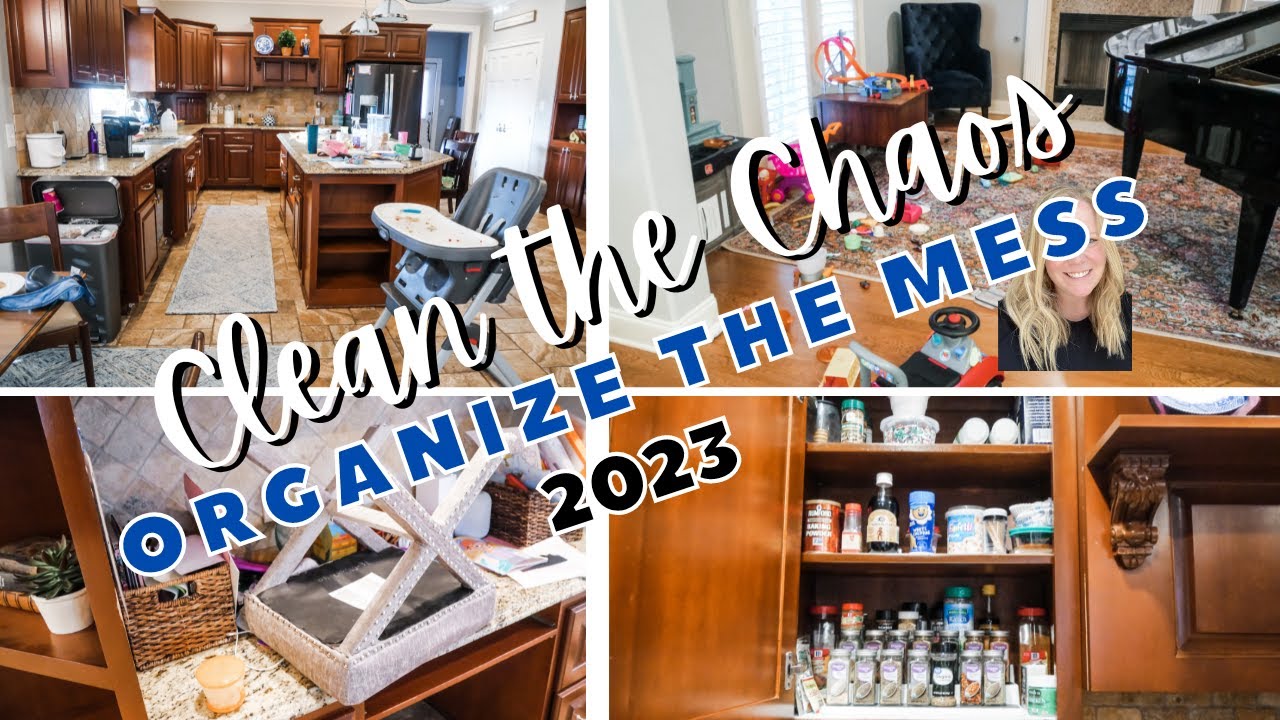 🧹🧸 ORGANIZE THE CHAOS 2023 | MESSY HOUSE | CLEAN WITH ME - YouTube