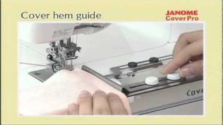 Janome Usa - T-Shirt, Swimwear, Sewing Knits Series - Cover Hem Guide