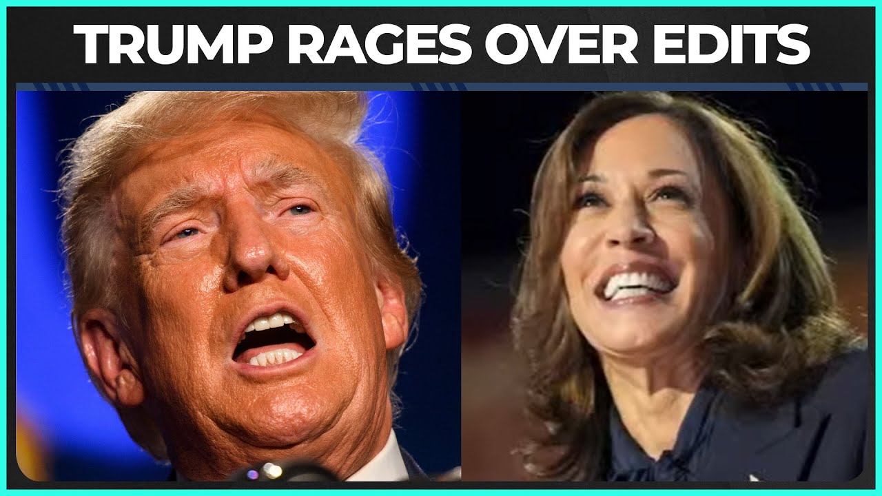 Trump RAGES Over Kamala Harris' '60 Minutes' Interview