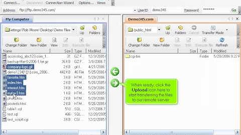 Uploading files using WS_FTP by VodaHost web hosting