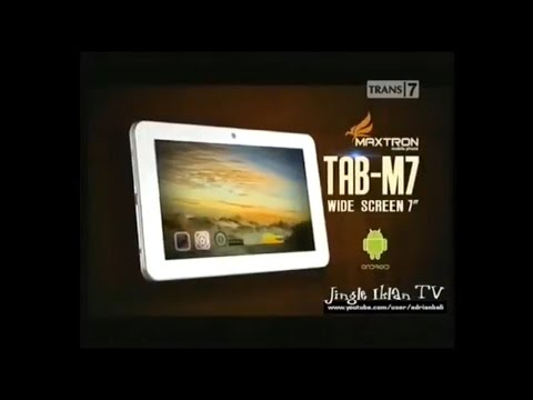 Iklan Maxtron Tab M7 - Sahabat Setia Noah (2012) @ Trans 7, SCTV, RCTI, Indosiar, & tvOne