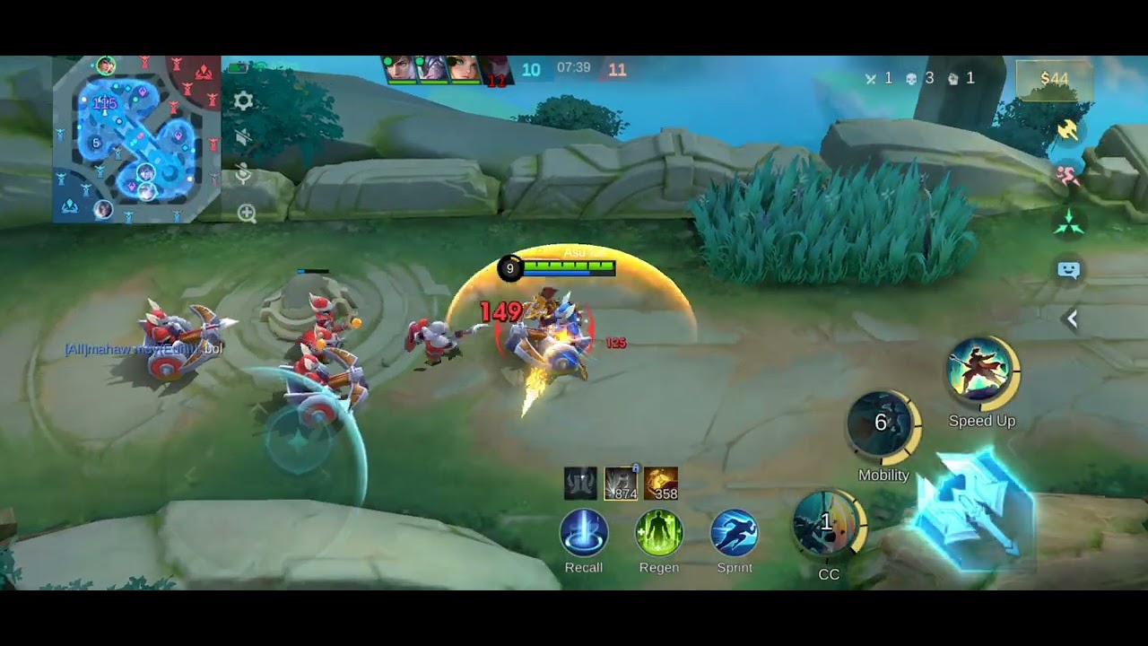 Sa Sobrang Yabang ng Zilong ko,pumasok nako sa Base ng Kalaban.hahaha.Trip lang Edition