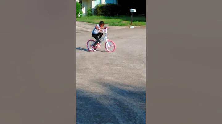 My first time Riding a bike