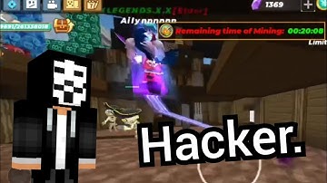 [Blockman Go] Sky Block｜I met a hacker while grinding gems.