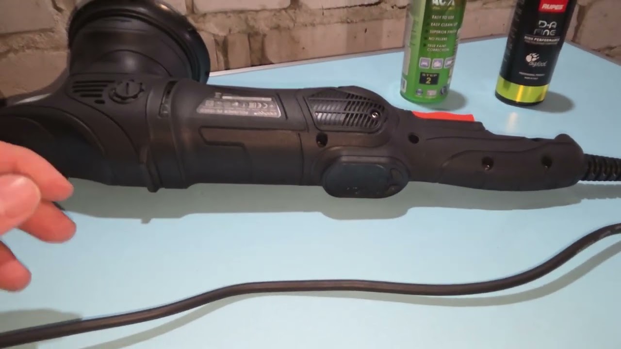Dnipro m PE - 15 SED полировочная  машинка  эксцентрик орбитальная  пасты  полировочные rupies 