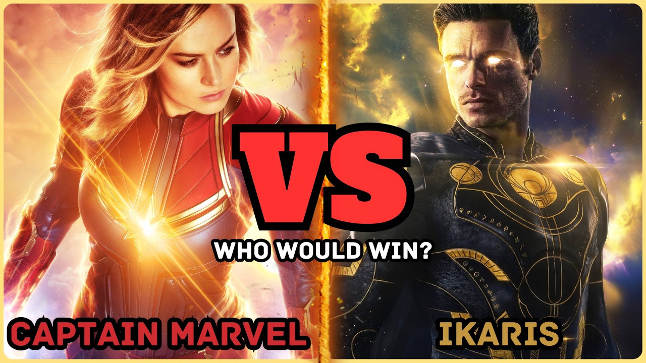 Ikaris Vs. Captain Marvel: Who Would Win This Cosmic Showdown? | What's