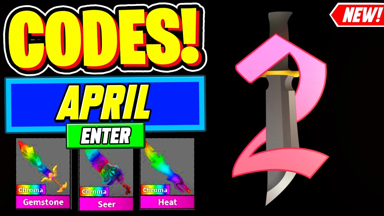 New ALL WORKING CODES For Murder Mystery 2 April 2026 Roblox 