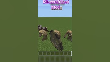 BEST MOD FOR MINECRAFT PE #YOUTUBESHORTS #MINECRAFT #MODS #SHORTS