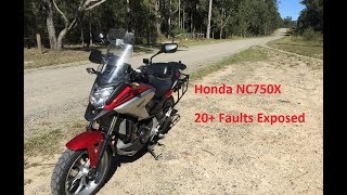 Honda NC750X  20 Plus Faults  TIME TO CHANGE