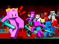 Minecraft speedrunner vs 9 hunters finale