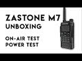 Zastone M7 Unboxing | Power & On-Air Test *Updated with new link to software!*