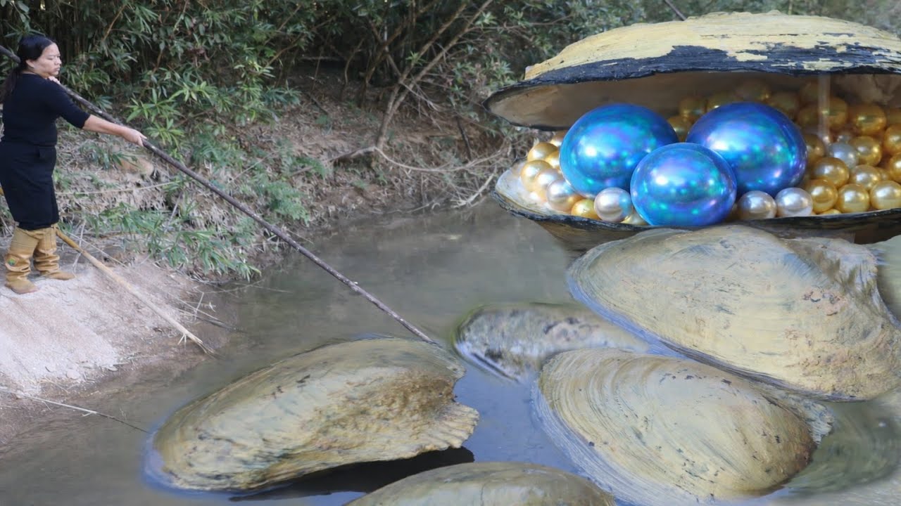 Под поверхностью: Девушка, которая приручает речных моллюсков и устраивает жемчужный шторм!