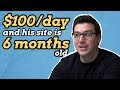 Hes earning 100day from a simple niche site success story