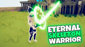 ETERNAL SKELETON WARRIOR VS EVERY FACTION | TABS MODDED GAMEPLAY