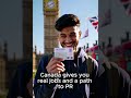 See how student life, career opportunities, and culture compare in the UK vs. Canada! 🌍✨