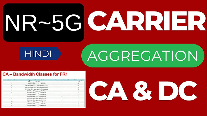 Carrier Aggregation (CA) & Dual Connectivity (DC) in 5G NR Explained!