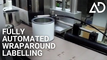 Fully automated and affordable wraparound labelling system (PL-501) | Advanced Dynamics